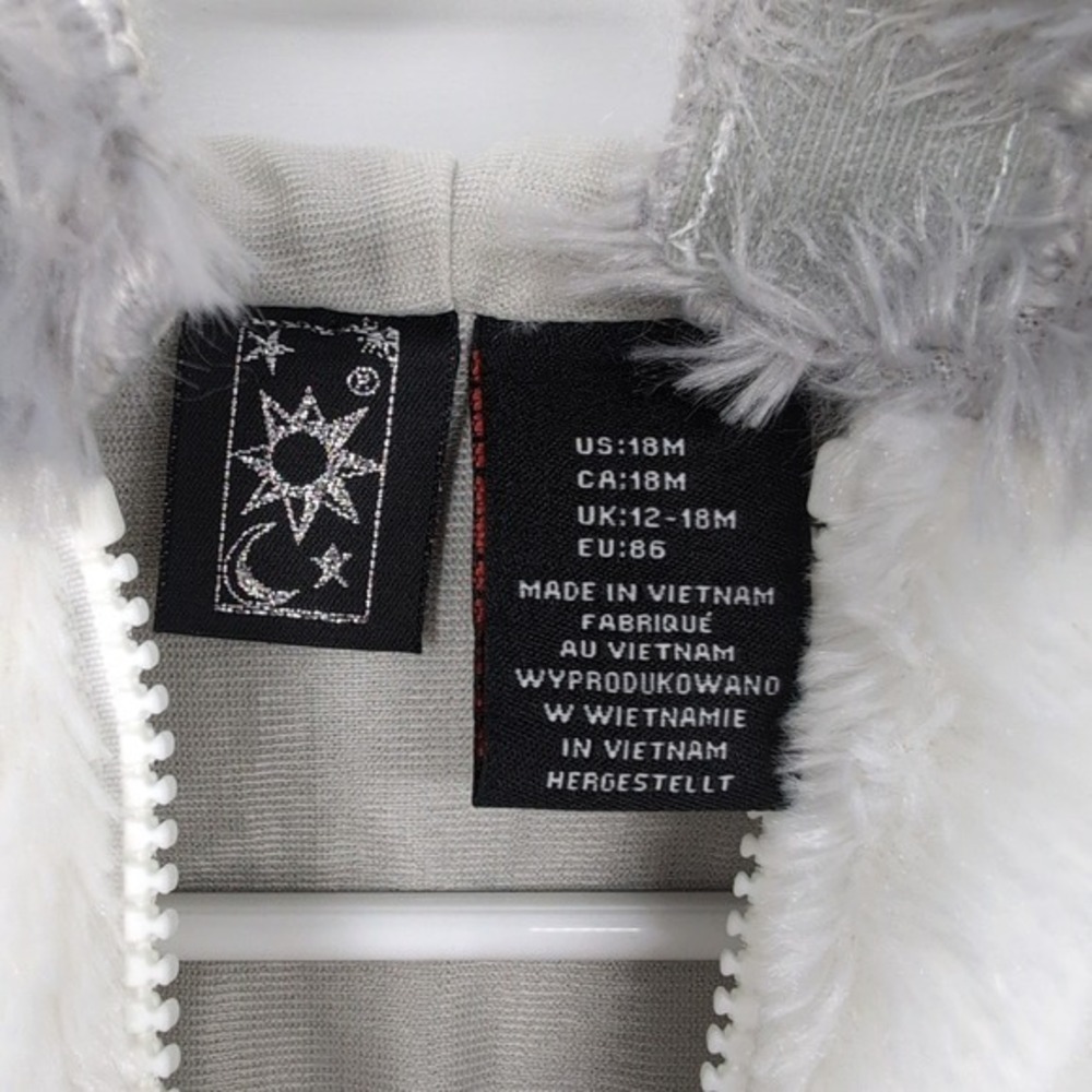 Kids Koala Costume Vest Hoodie Hooded Dress Up Play Halloween Australia 18M - Picture 3 of 5